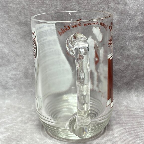 Hazel Atlas Big Top PB Glass "Silver Threads Among The Gold" Song Lyrics Mug - Picture 6 of 8